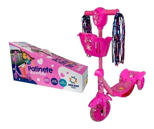 Patinete Infantil Rosa Radical Arcani Toys