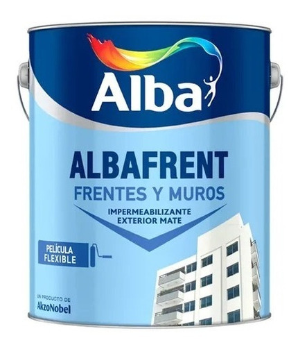 Pintura Albafrent Muros Impermeabilizante 20lt