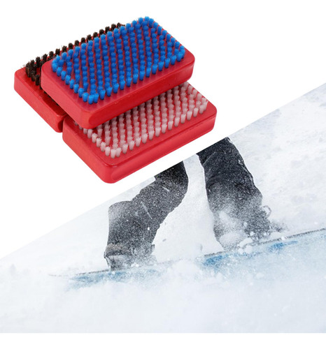 3 Cepillos De Cera Para Snowboard, Cepillos Para Tablas De