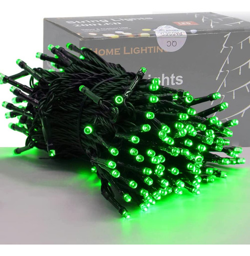 Luz Lineal 100 Mts 1000 Led Cable Verde Led Verde En Caja