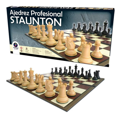 Juego De Ajedrez Profesional Staunton De Plastigal Tab 50x50