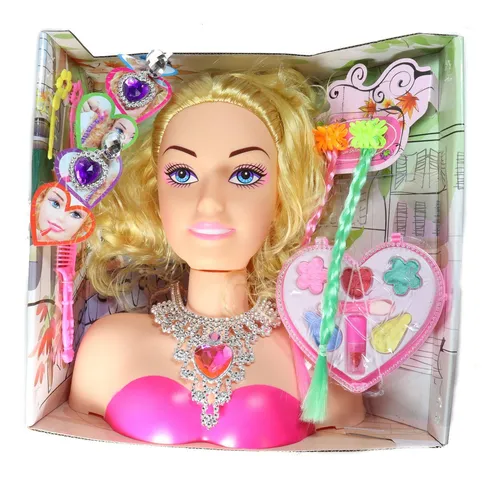 Muñeca para online peinar y maquillar