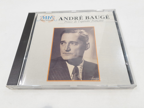 Prince De L'opérette Française, André Baugé Cd 1990 Fr 