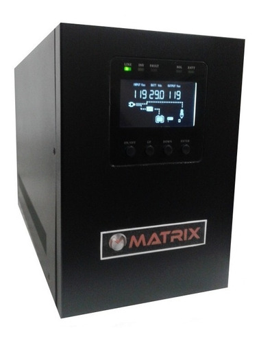 Imagen 2 de 5 de Inversor Cargador Matrix Onda Pura 1000w A 24v