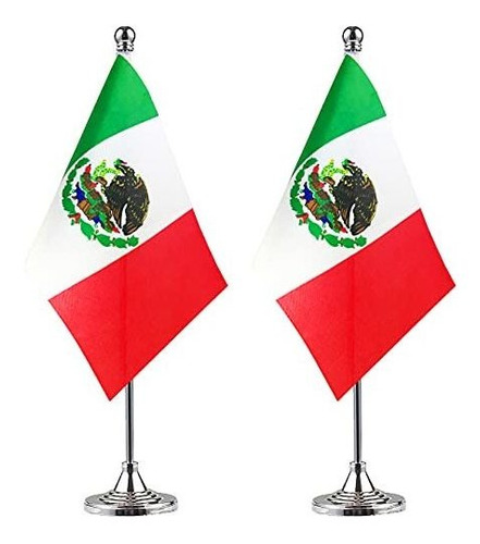 Paquete De 2 Banderas De México Bandera Paises Zxvzyt Ba 