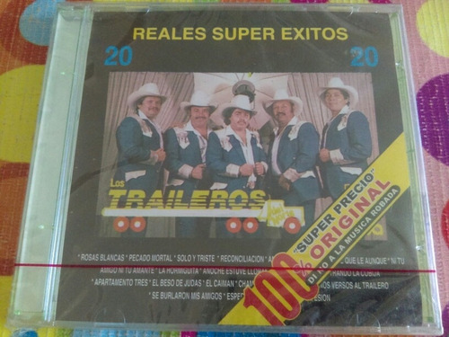 Los Traileros Cd 20 Reales Súper Éxitos Sellado R