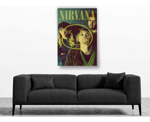 Cuadro Decorativo Nirvana Kurt Cobain 11