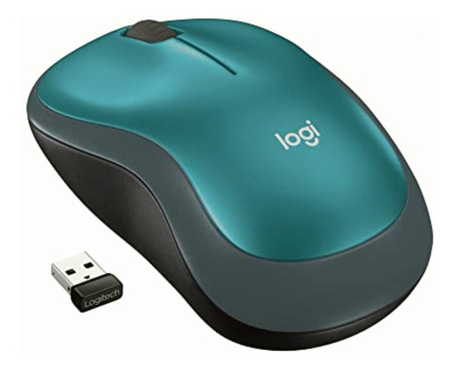 Logitech M185 Mouse Inalámbrico, 2.4ghz Con Mini Receptor