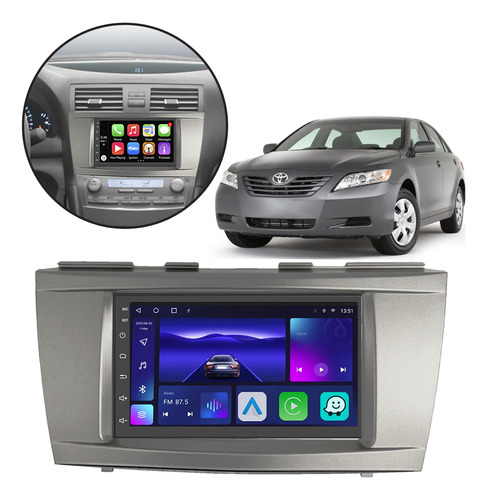 Kit Multimidia Android Auto Toyota Camry 2006 A 2011 Spotify