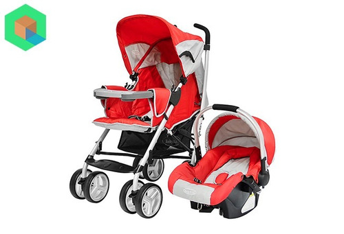 Coche Para Bebe Travel System Cross + Portabebe Baby Kits