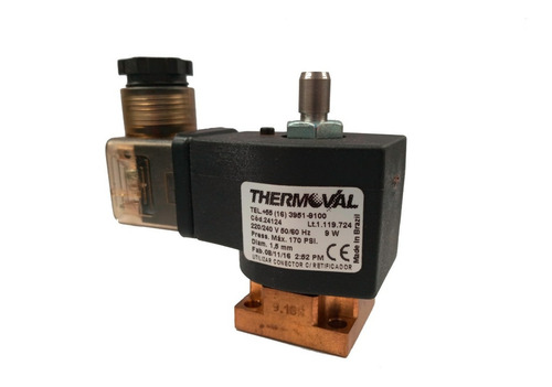 Imagen 2 de 5 de Válvula Solenoide Para Cafe 1.5mm Thermoval 24124