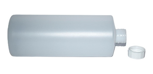 1000 Envase Botella 500 Ml Plástico Polietileno Tapa Liner