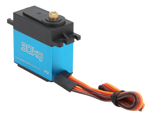 Motor De Direção Rc 30 Kg Servo 30 Kg De Liga De Alumínio