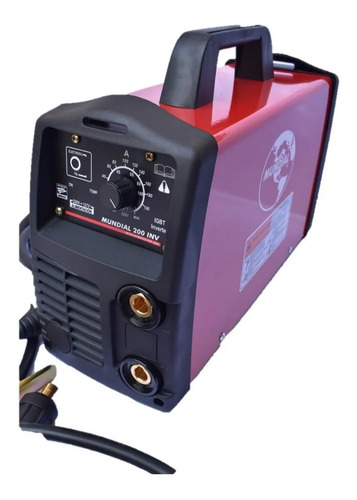 Imagen 2 de 3 de Soldadora inverter Mundial 200 127V/220V