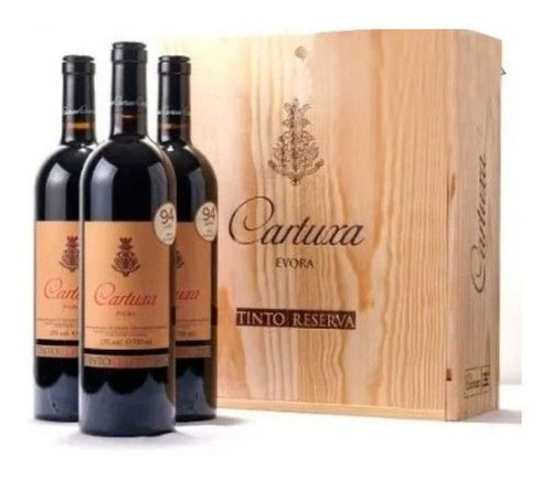 Vinho Cartuxa Reserva Tinto 750ml 3x1 (cx Madeira