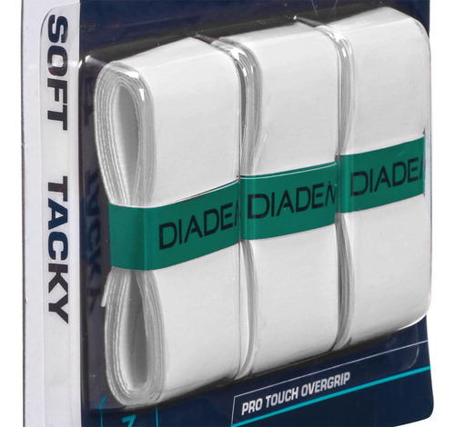 Overgrip Diadem Pro Touch Com 03 Unidades Branco
