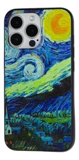 Case Para iPhone Noche Estrellada Van Gogh - Funda
