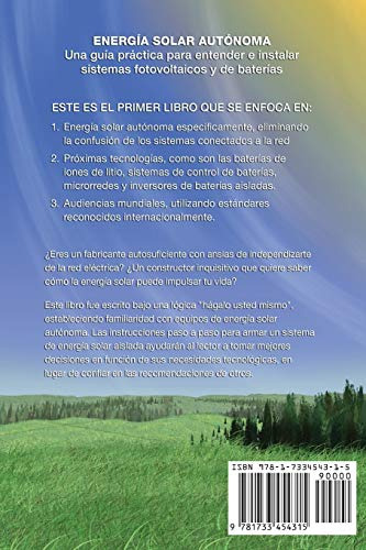 Energía Solar Autonoma: Una Guia Practica Para Entender E En