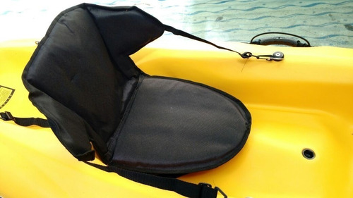 Imagen 5 de 6 de Asiento Para Kayak Con Bolsillo Marca Oxigeno + Silbato