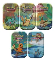 Comprar Pokemon Mini Tin Kanto Friends Pikachu Eevee