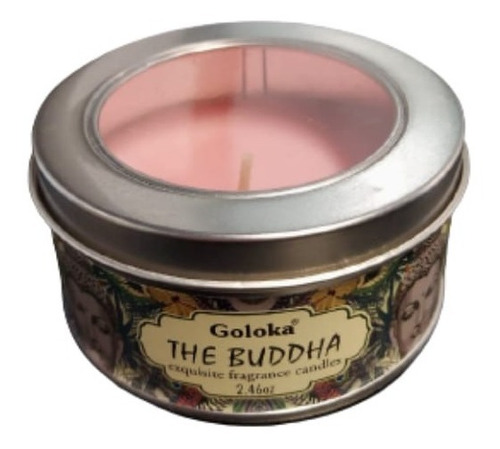 Imagem 3 de 4 de Vela Aromatica Indiana Goloka Duração De 6 Horas Bhuda