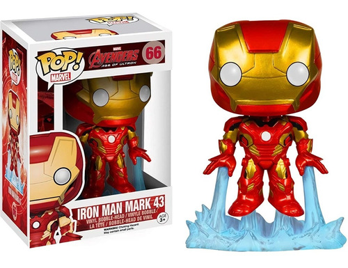 Funko Pop Iron Man Mark 43 - 10 Pulgadas Glows In The Dark