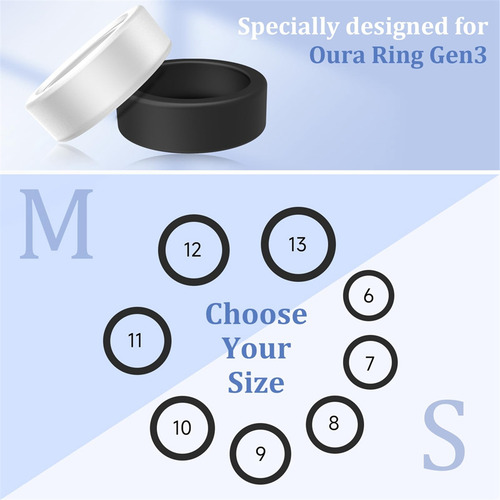 Funda De Anillo Para Oura Ring Protector, Funda Elástica De