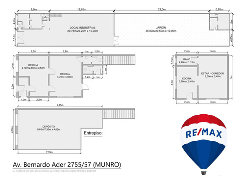 Deposito Industrial Con Oficinas En Venta En Munro