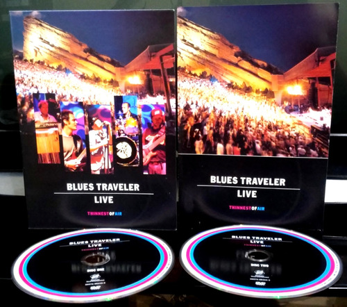 2 Dvd Blues Traveler - Live - Thinnest Of Air 2003 Usa