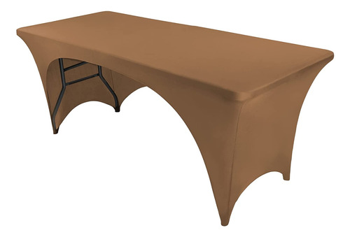 Mantel Ajustable Marrón Para Mesa De 8 Pies