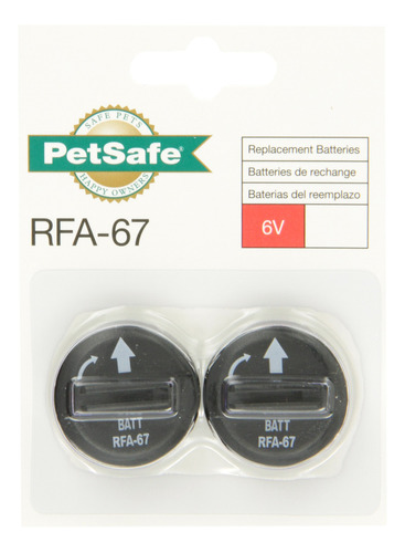 Batería De Litio Petsafe, 6 V (2 pilas Por Paquete), Paqu.