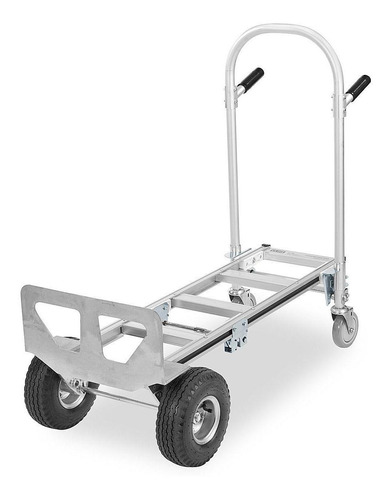 Diablito De Aluminio Convertible Jr. Con Llantas Neumáticas