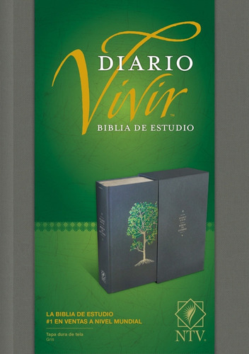 Biblia De Estudio Del Diario Vivir Ntv, De Ntv. Editorial Tyndale, Tapa Dura En Español, 2018