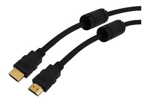 Cable Hdmi Full Hd Calidad Dorado 1 Mts Metros Nisuta Ps4 Pc