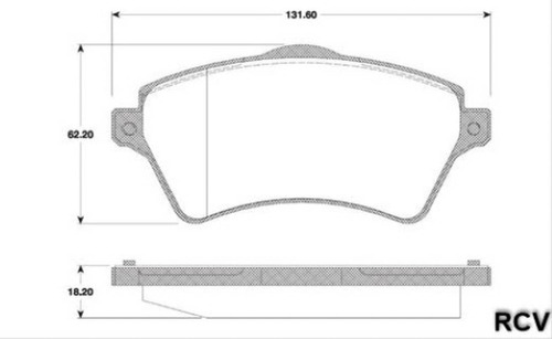 Balatas Disco Del Para Land Rover Freepara Lander 2.5l 2005