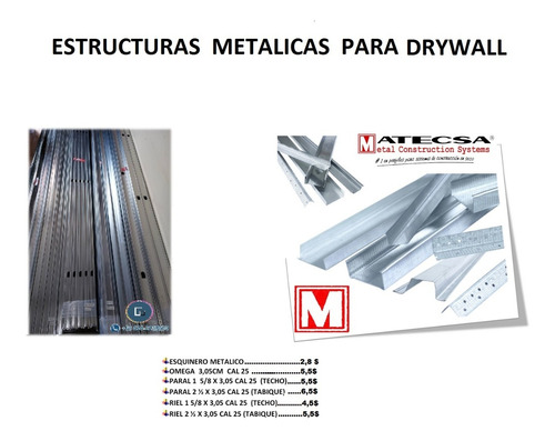 Estructuras Metalicas Drywall