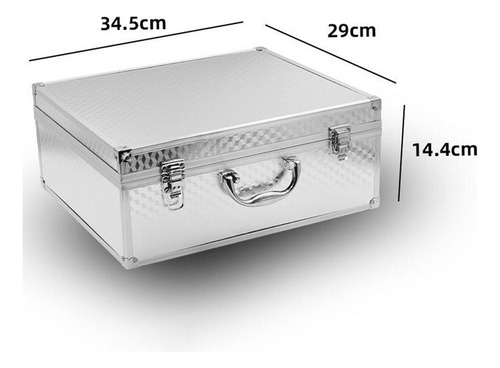 Maleta Portátil Para Micrófono De Aleación De Aluminio,