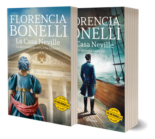 Pack La Casa Neville 1 Y 2 De Florencia Bonelli