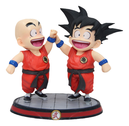 Figuras Dragon Ball Infancia Sun Wukong Y Krillin Combo