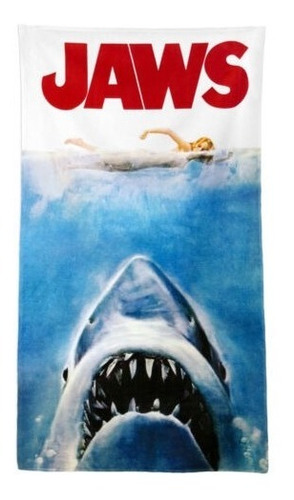 Toalla Jaws Movie Poster Beach