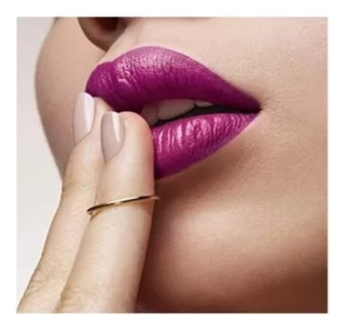 Esika Labial Mate Hydra Full Confort Grape Labios Hidratados