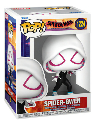 Boneco de ação Spider - Gwen 1224 Spider - Man Funko Pop