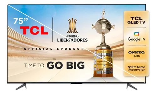Smart Tv 75 Pulgadas Tcl Qled 75c655a Uhd Google Tv-rv 120hz