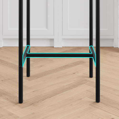 Idealhouse Juego De 4 Taburetes De Bar De Cocina Con