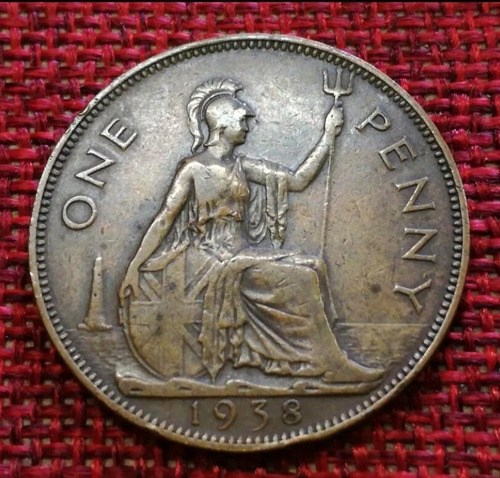 Moneda De One Penny 1938