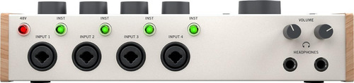 Interfaz De Audio Usb P/grabación Universal Audio Volt476p Color Blanco