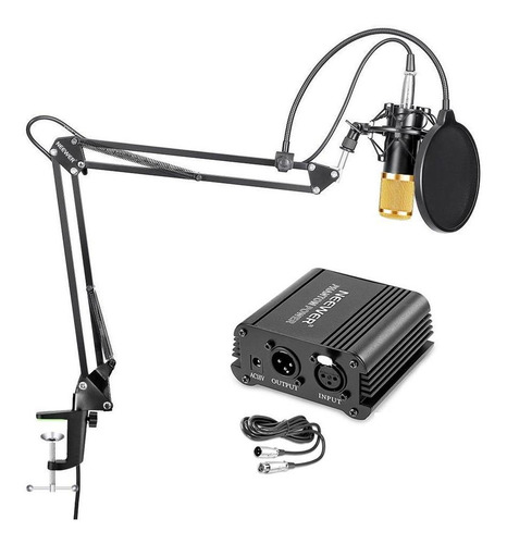 Micrófono Neewer NW-800 condensador oro