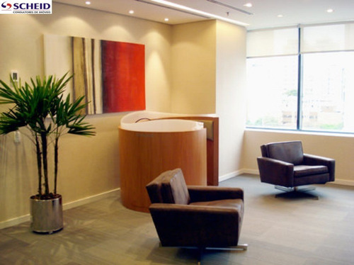 Imagem 7 de 14 de *sala Comercial Totalmente Mobiliada Com Total Privacidade E Serviços Inclusos!* - Mc588