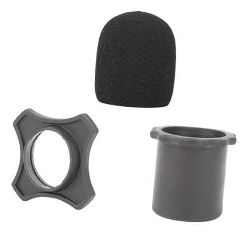 Soporte De La Manga Del Anillo Antideslizante Del Negro