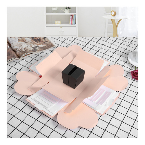 Álbum De Recortes De Regalo Con Caja De Explosión Sorpresa P